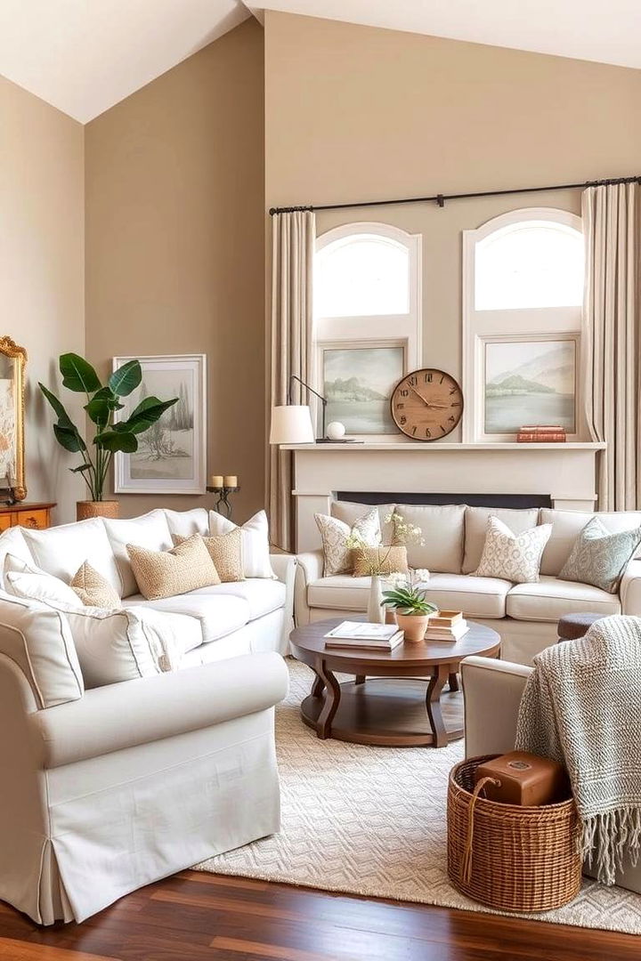 Inviting Taupe for Casual Family Rooms - 22 Monochromatic Color Schemes for Rooms