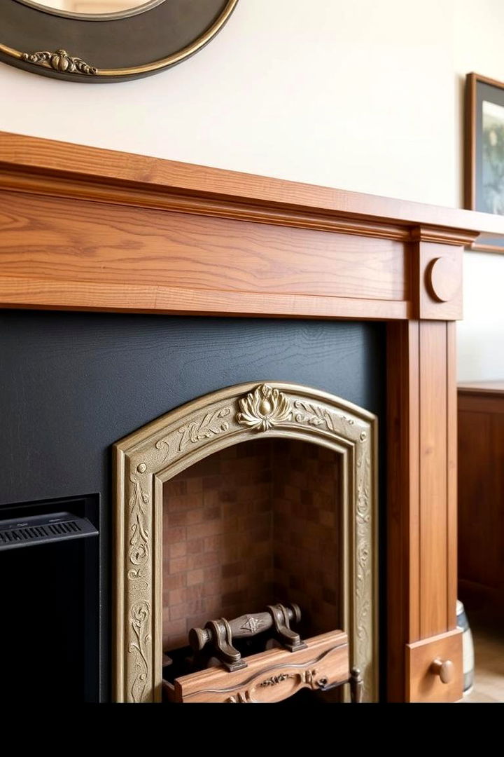 Inviting Wooden Mantels - 22 Spanish Style Fireplace Ideas