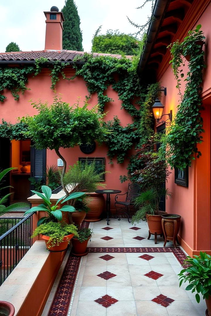 Italian Villa Terrace - 22 Penthouse Balcony Ideas