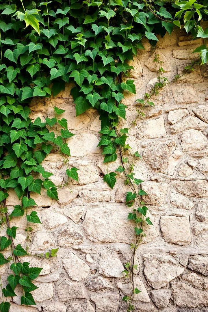 Ivy Covered Stone Walls - 22 Cottagecore House Exterior Ideas