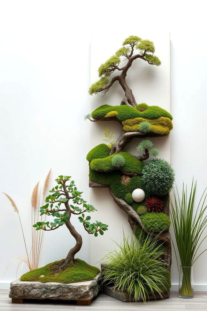 Japanese Inspired Vertical Garden - 22 Vertical Garden Ideas