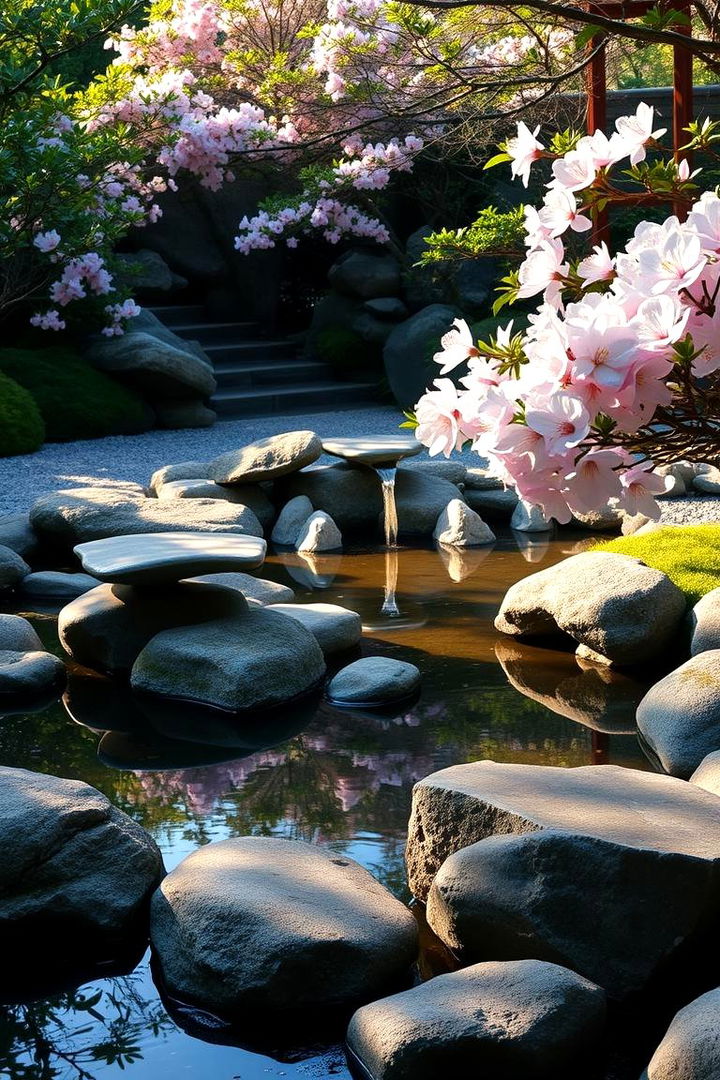 Japanese Inspired Zen Garden - 22 Azalea Garden Ideas