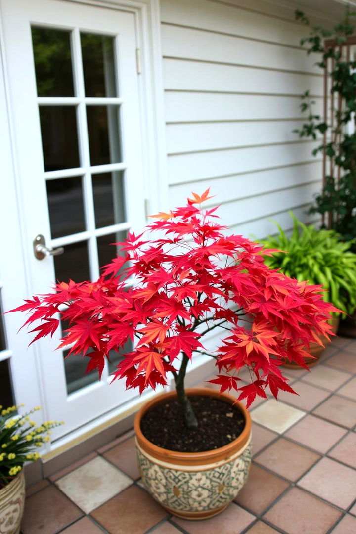 Japanese Maple for Architectural Interest and Color Play - 22 Outdoor Plants for Patio