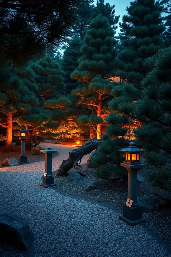Japanese Zen Pine Garden - 22 Pine Tree Landscape Ideas