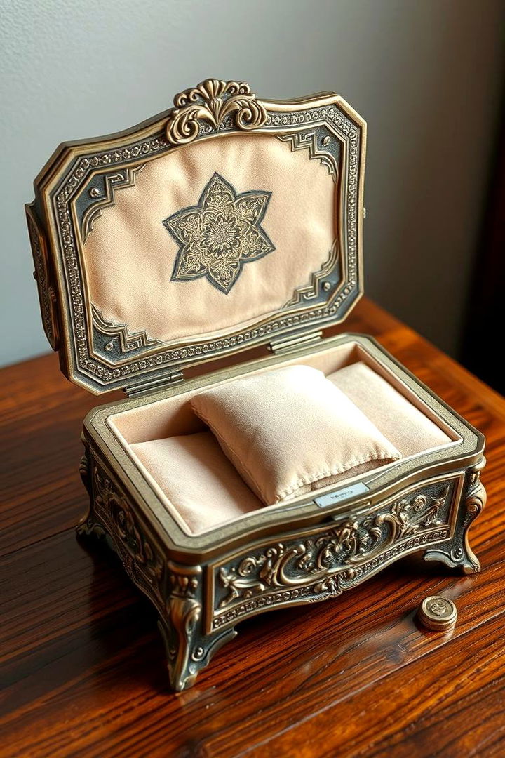 Jewelry Box with a Twist - 22 First Wedding Anniversary Gift Ideas