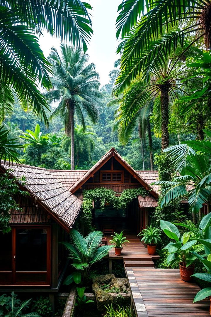 Jungle Canopy Bungalow - 22 Tree House Ideas