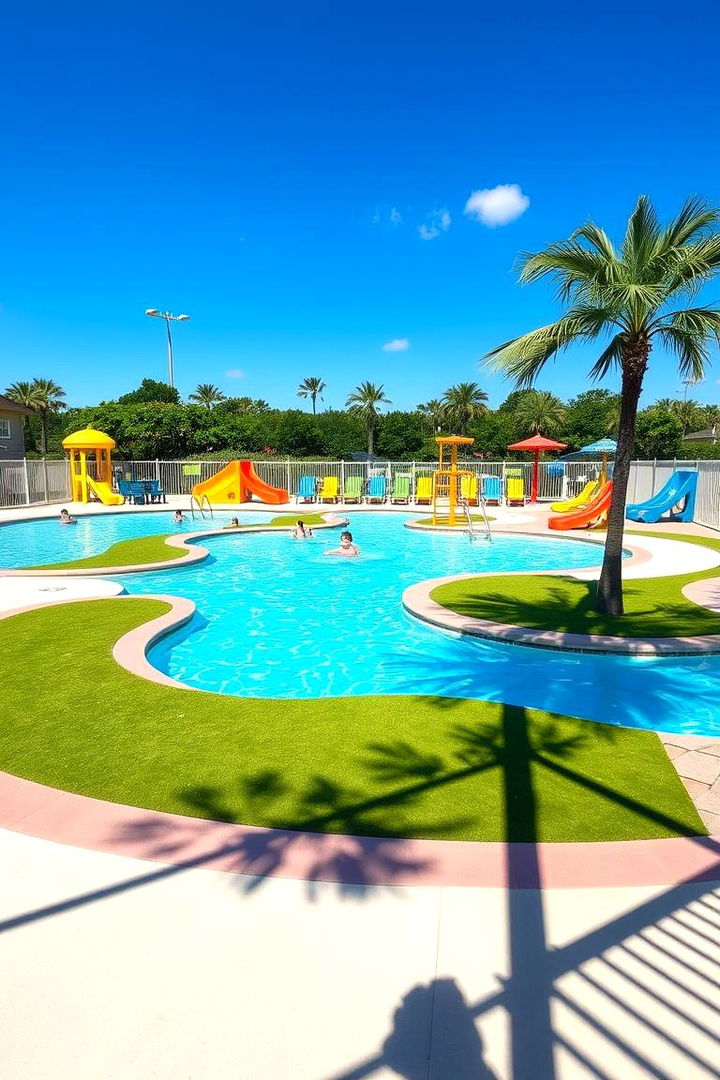 Kid Friendly Landscape Zone - 22 Above Ground Pool Landscaping Ideas