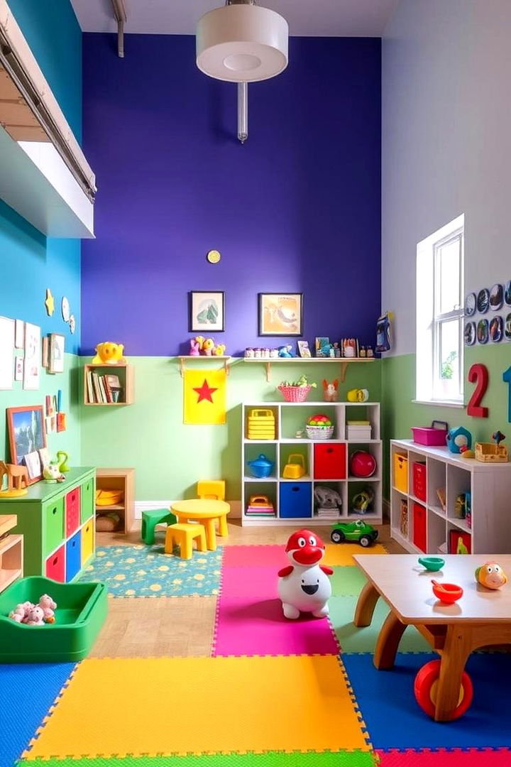 Kids Playroom Haven - 22 Garage Conversion Ideas