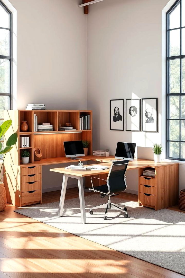 L Shaped Corner Desk - 22 Desk Ideas