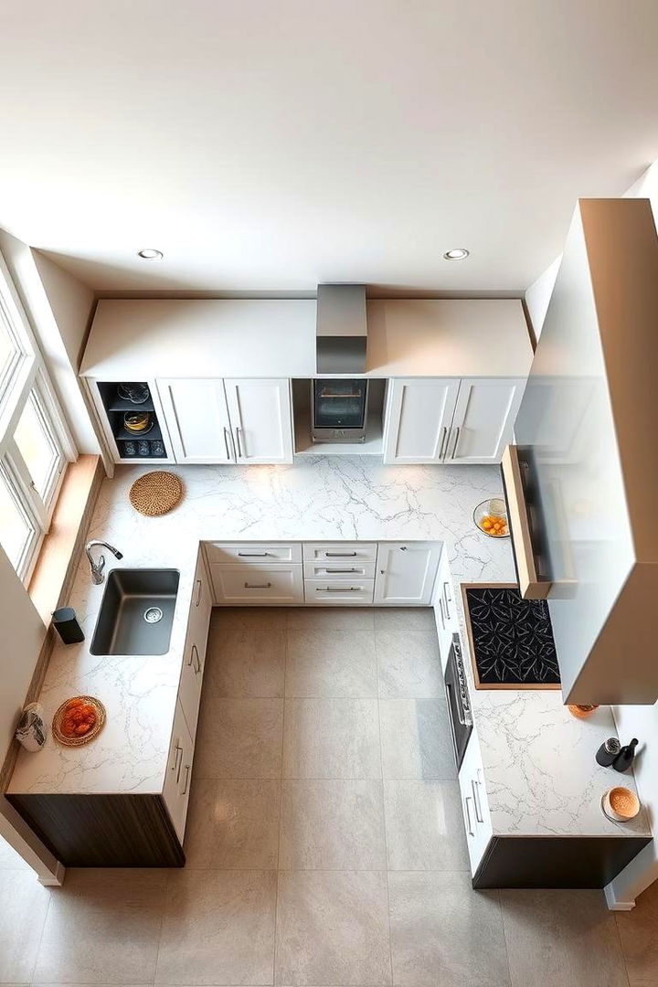 L Shaped Kitchen Layout - 22 Kitchen Layout Ideas