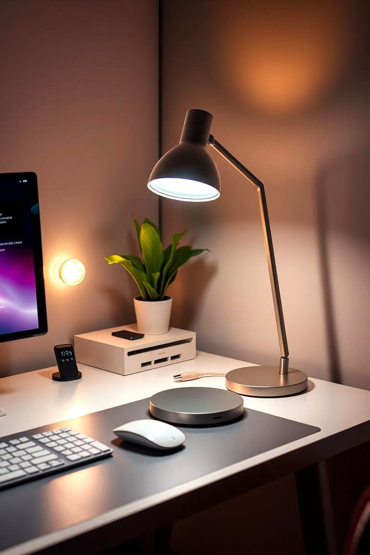 LED Desk Lamp Brilliance - 22 Home Office Lighting Ideas
