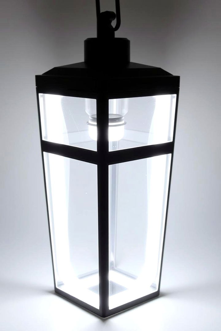 LED Illuminated Lantern Modernity - 22 Lantern Centerpiece Ideas