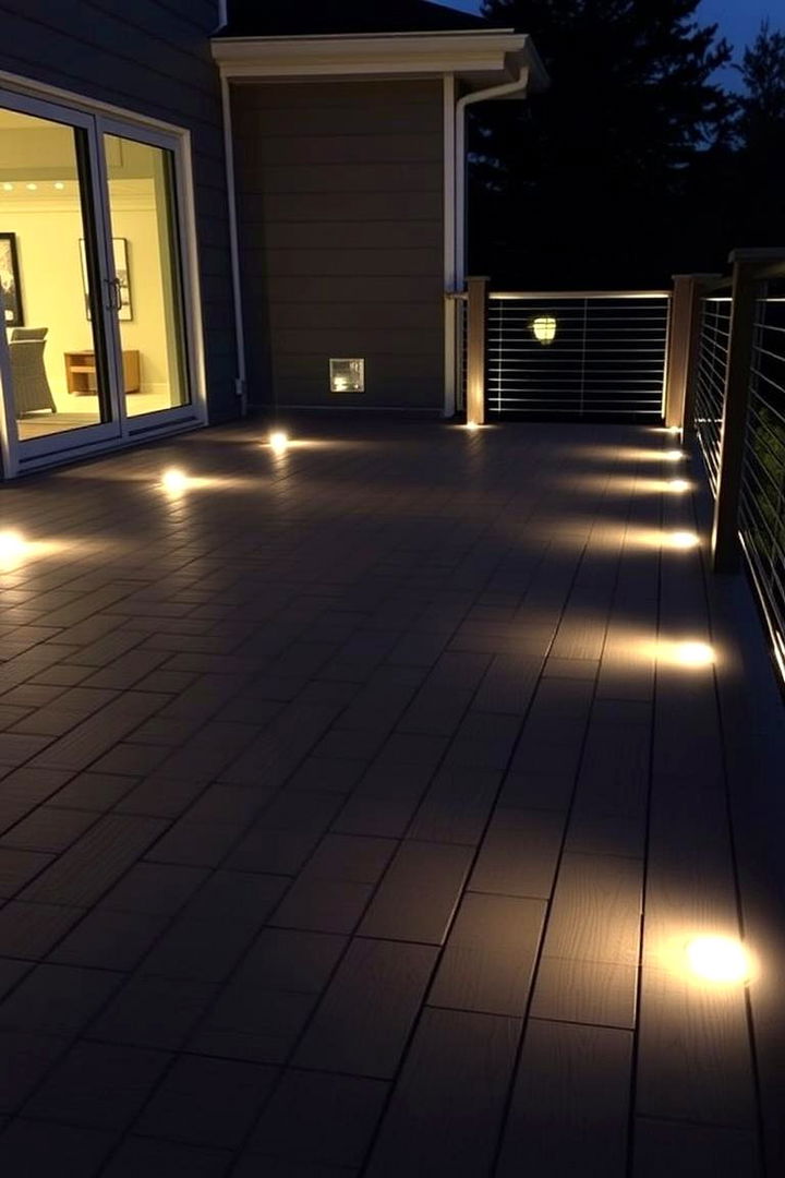 LED Lighting Ambiance - 22 Mobile Home Deck Ideas