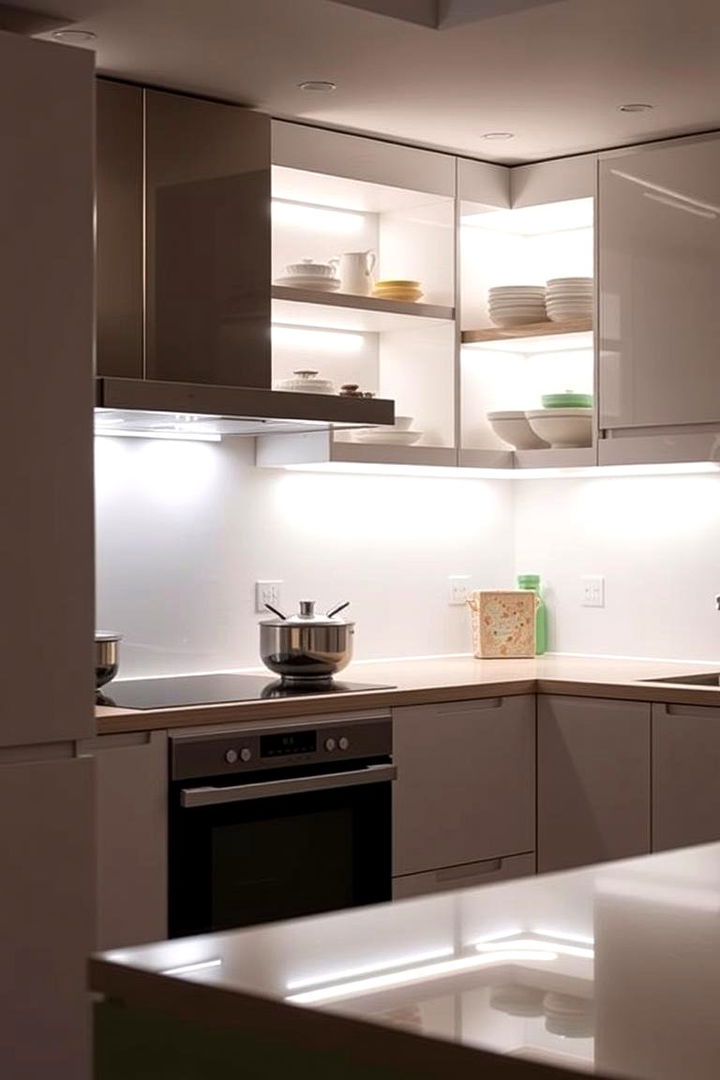 LED Strip Lighting - 22 Kitchen Lighting Ideas
