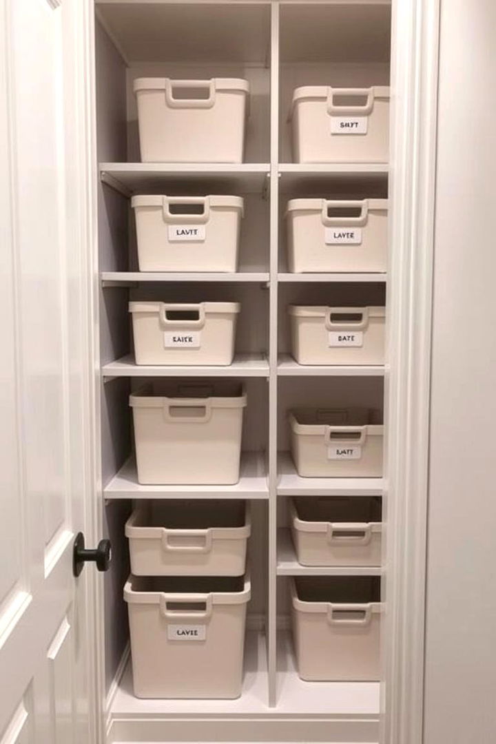 Labeling Systems - 22 Small Closet Storage Ideas