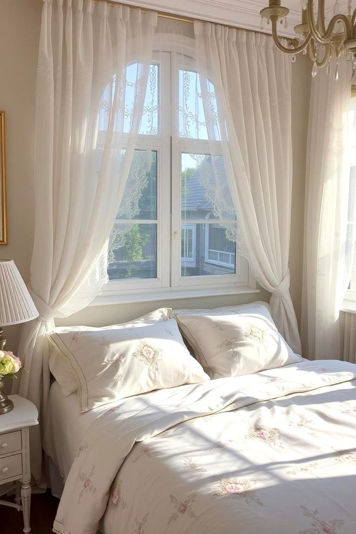 Lace and Linen Elegance - 22 Vintage Bedroom Ideas
