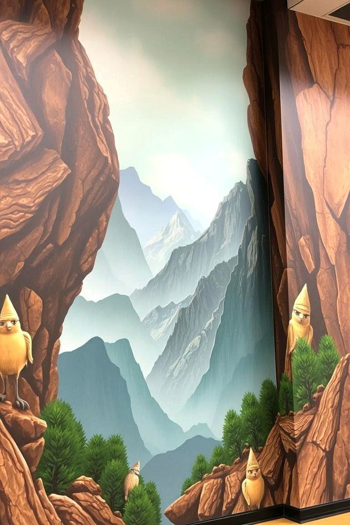 Landscape Inspired Murals - 22 Gym Murals