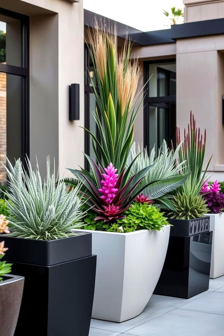 Landscape Statement Containers - 22 Container Garden Ideas