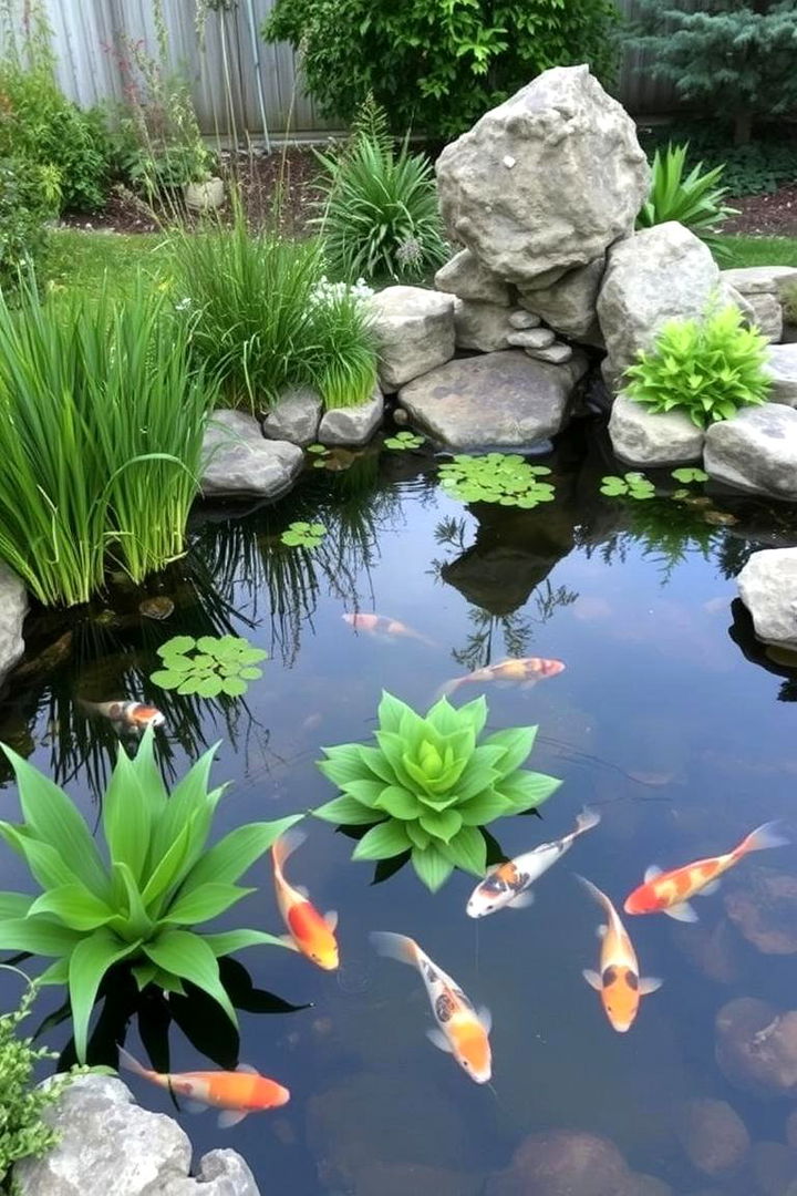 Landscape with a Pond - 22 Large Backyard Ideas
