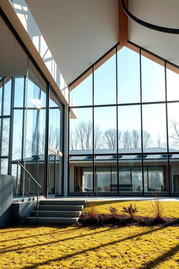 Large Windows for Natural Light - 22 Ideas for Ranch-Style Home Exteriors