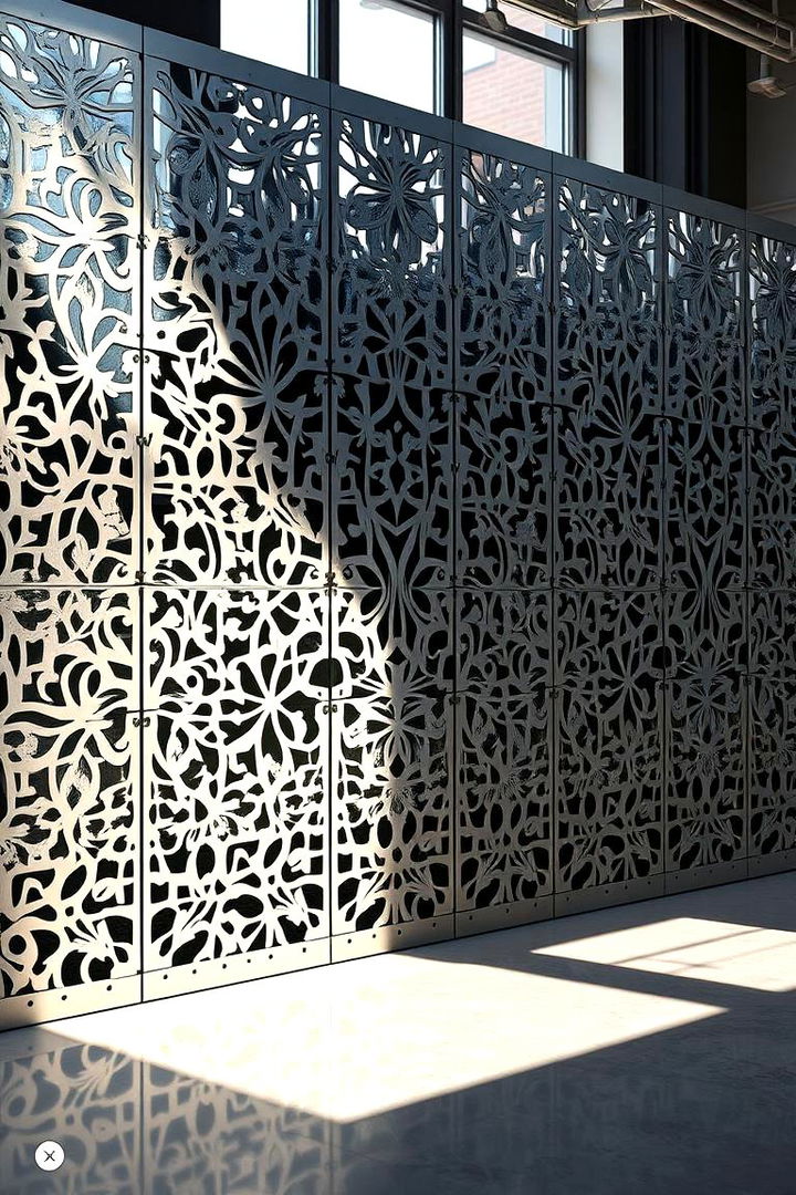 Laser Cut Metal Designs - 22 Patio Wall Ideas