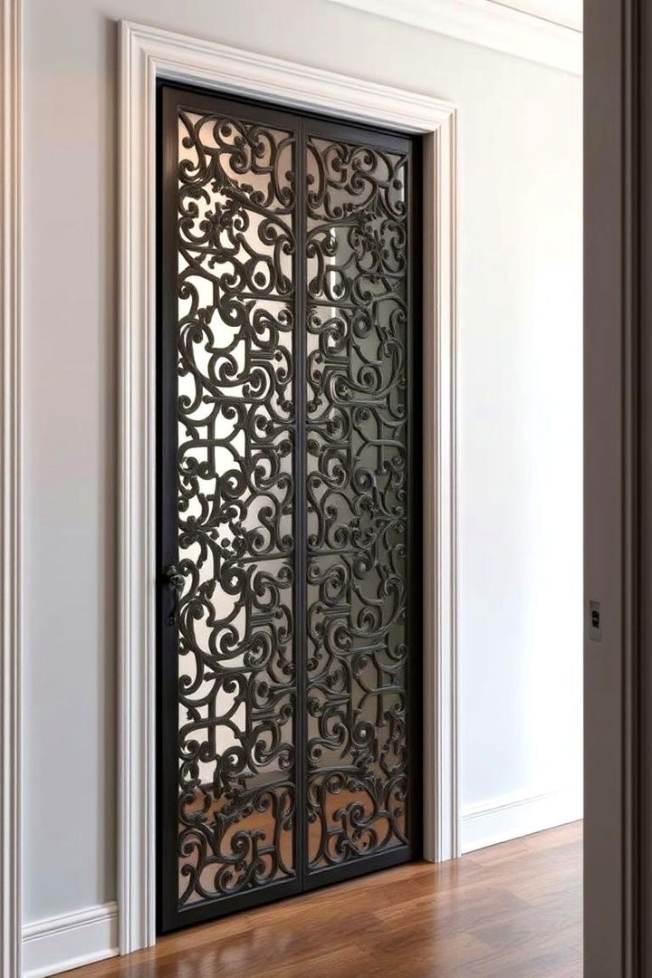 Laser Cut Metal Doors - 22 closet door ideas