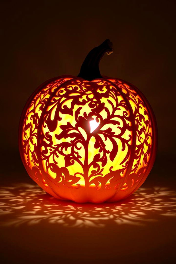 Laser Cut Pumpkin Accents - 22 Pumpkin Decor Ideas