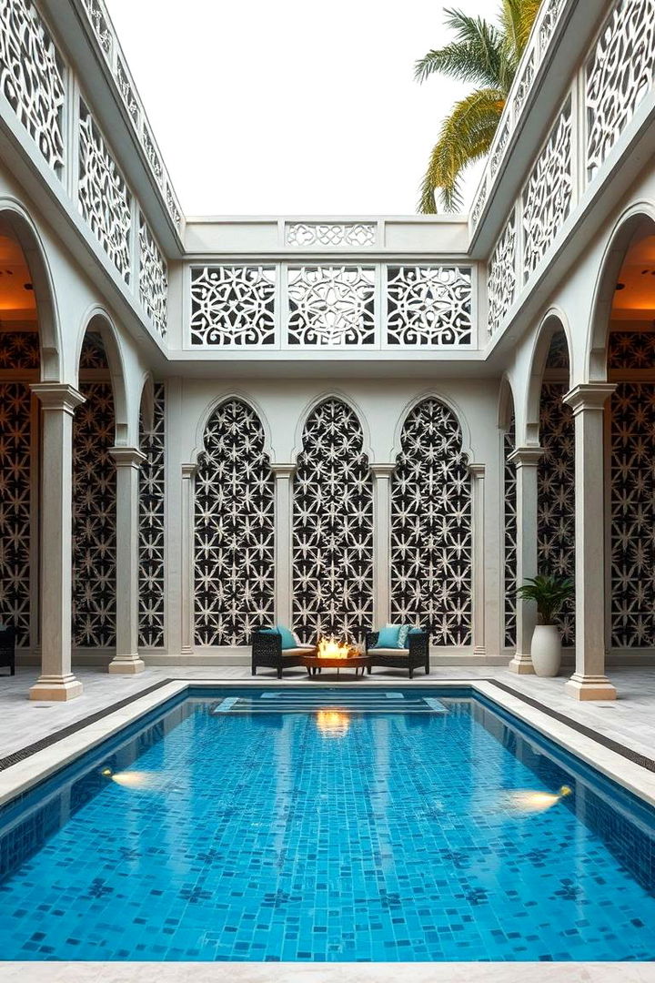 Lattice Panels to Blend Style and Privacy - 22 Pool Privacy Ideas