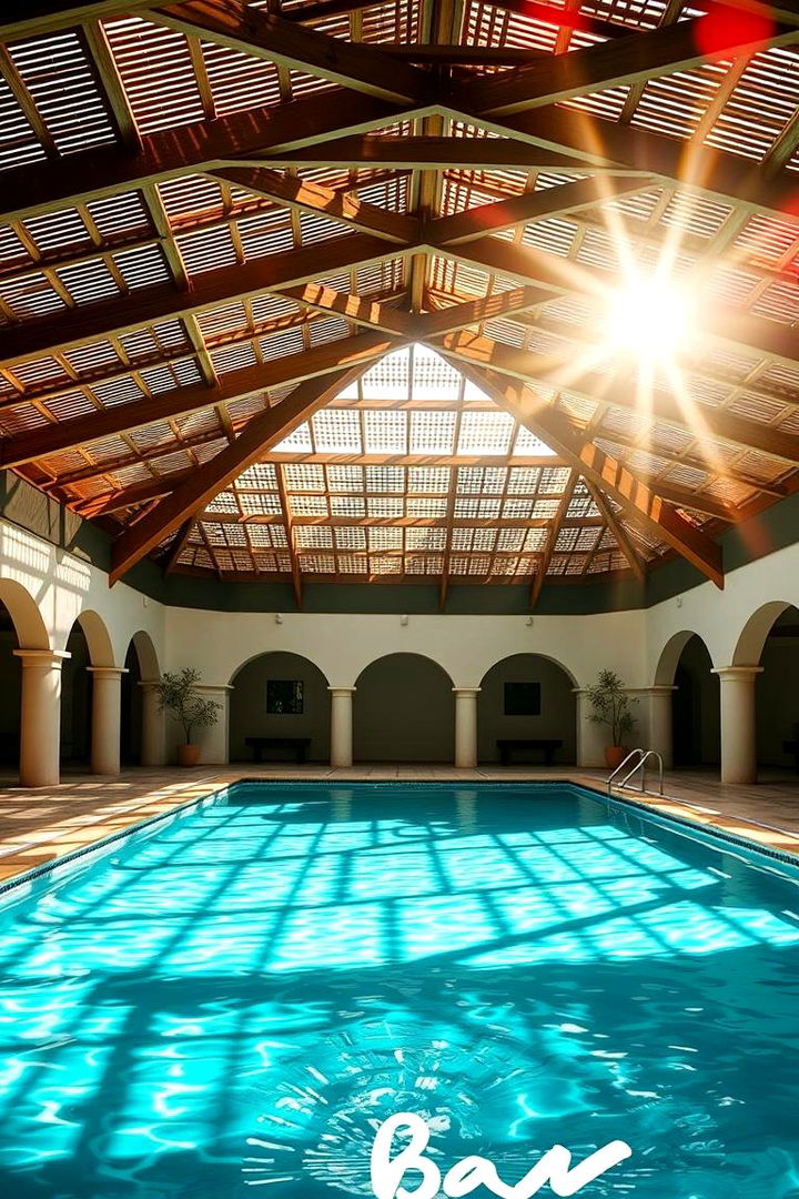 Lattice Roof Structures - 22 Pool Shade Ideas