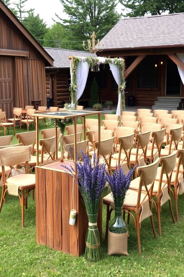 Lavender Rustic Themes - 22 Lavender Wedding Ideas