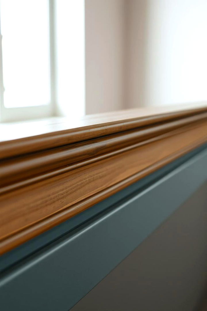 Layered Chair Rail Detailing - 22 Chair Rail Ideas