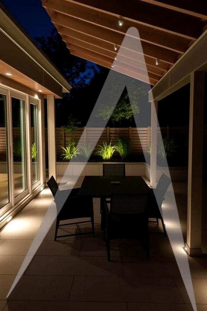 Layered Illumination Concepts - 22 Covered Patio Lighting Ideas