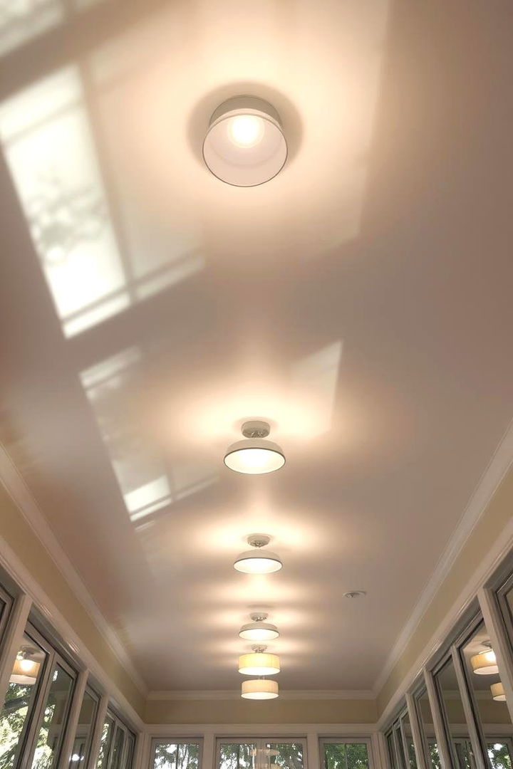 Layered Illumination Design - 22 Sunroom Ceiling Ideas
