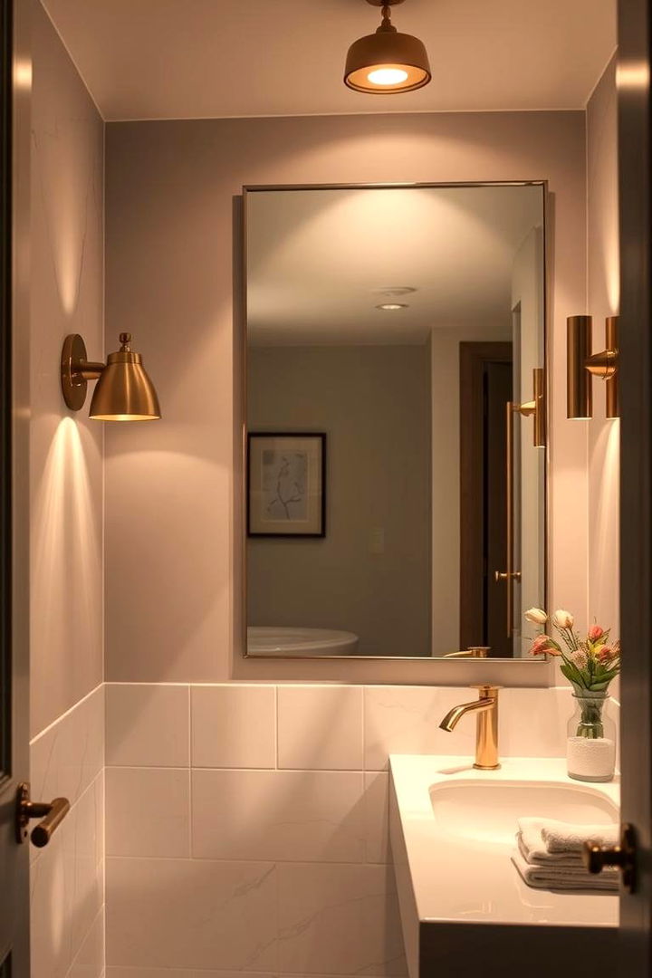 Layered Lighting Ambiance - 22 Maximalist Bathroom Design Ideas