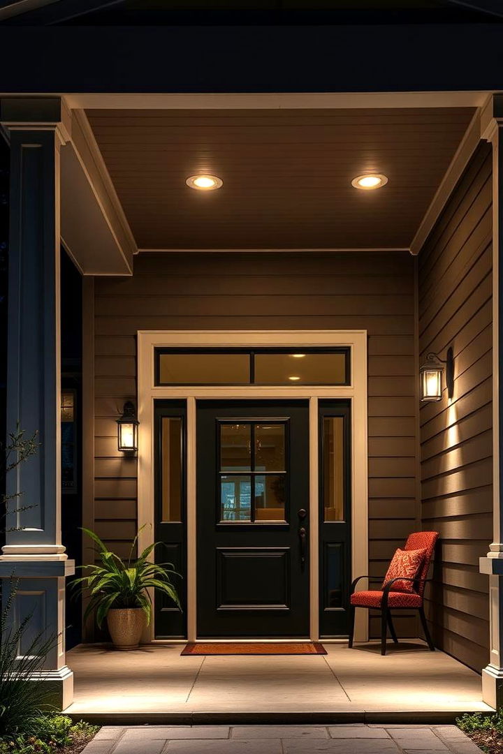 Layered Lighting Design - 22 Front Porch Lighting Ideas