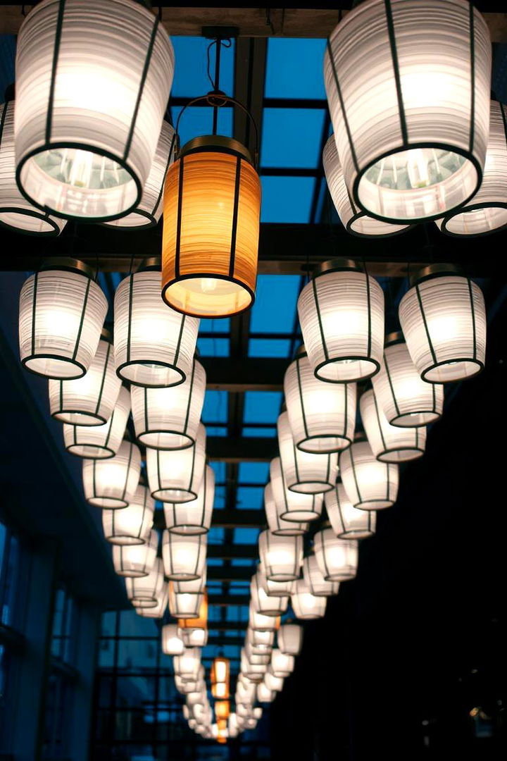 Layered Lighting Lantern Decor - 22 Lantern Decor Ideas