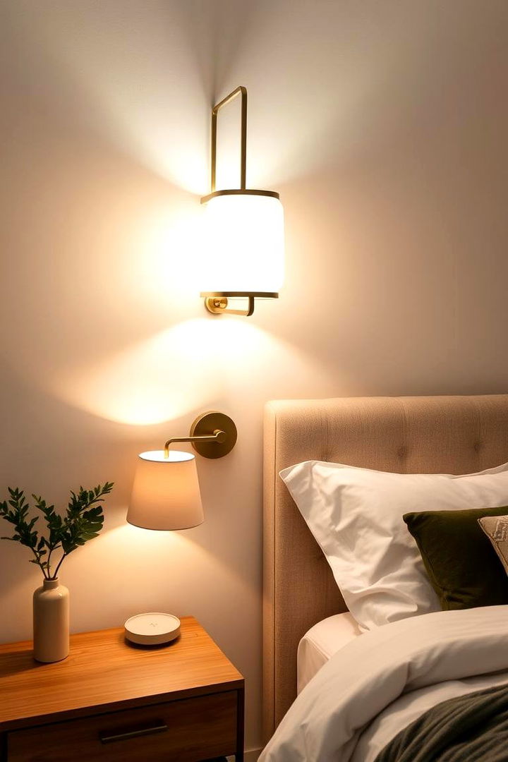 Layered Lighting Multi Dimensional Illumination - 22 Bedroom Wall Sconce Ideas
