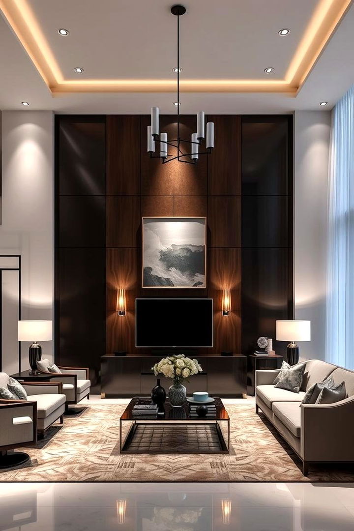 Layered Lighting Schemes for Depth - 22 Living Room Lighting Ideas