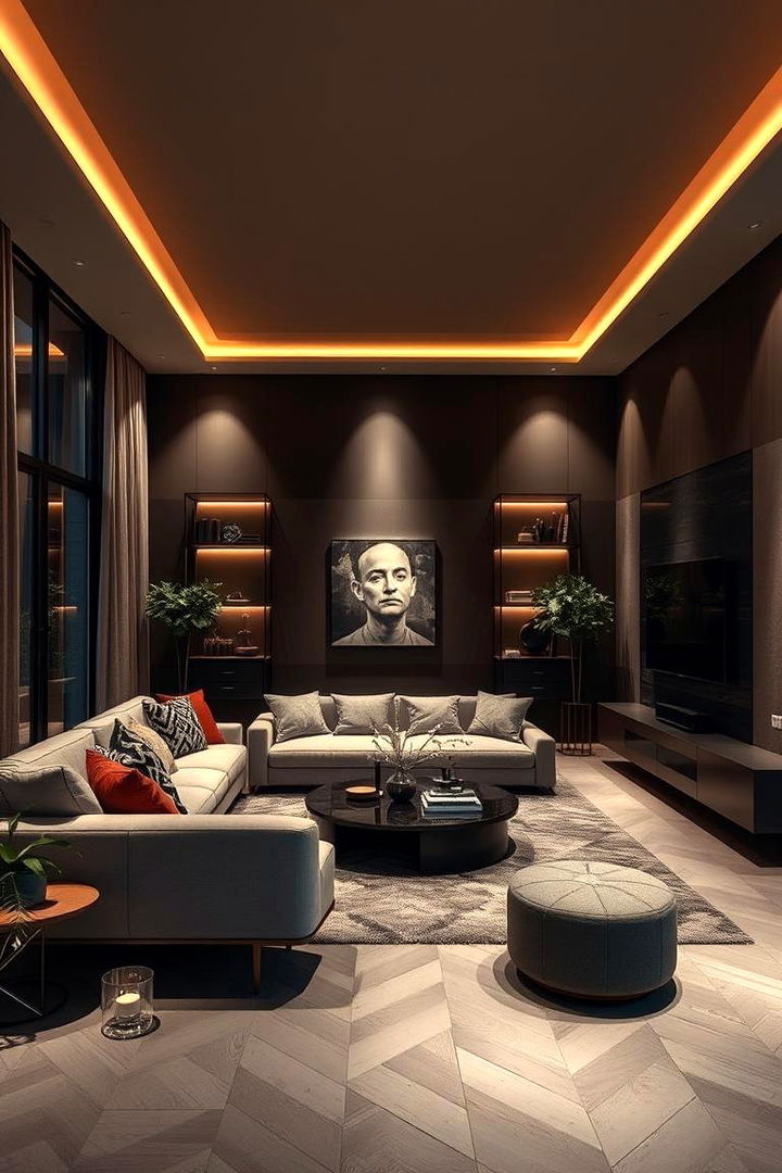 Layered Lighting Techniques - 22 Simple Living Room Ideas