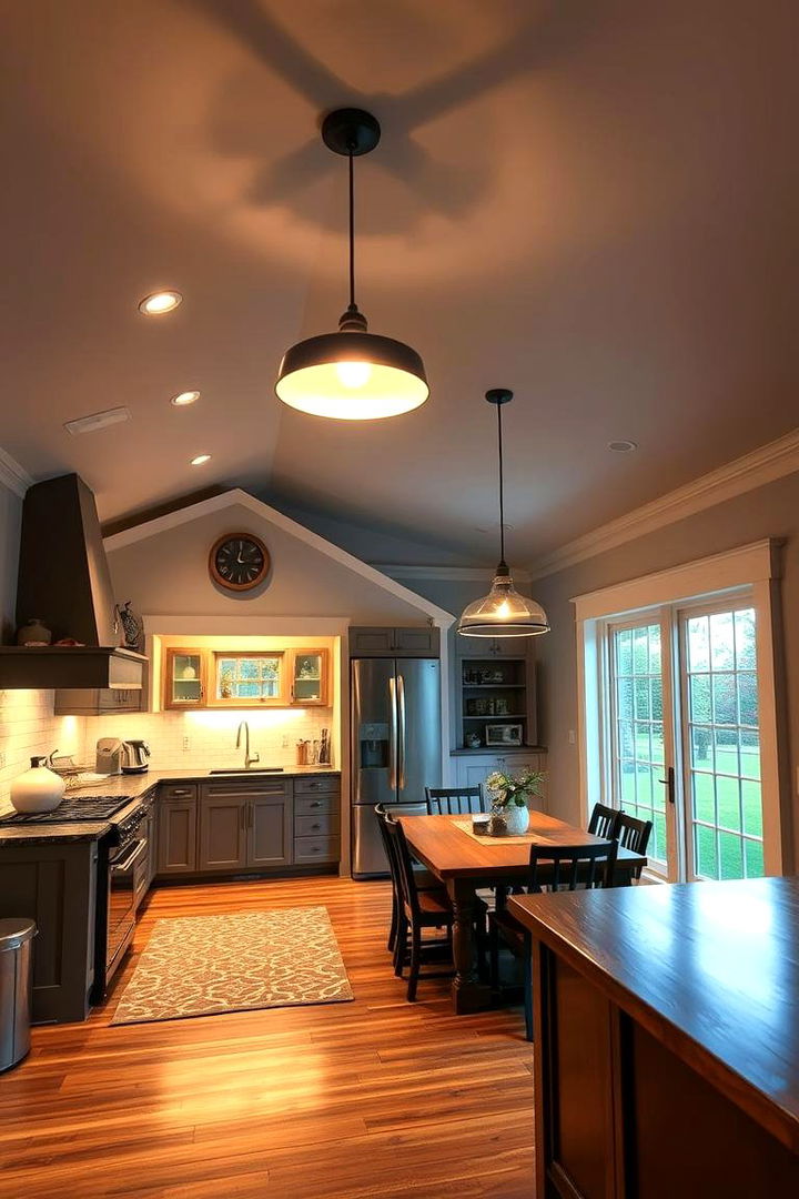 Layered Lighting Techniques - 22 Farmhouse Bathroom Ideas