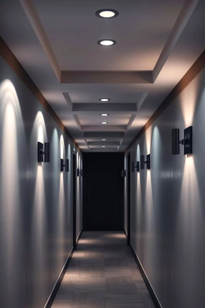 Layered Lighting Techniques - 22 Hallway Decor Ideas