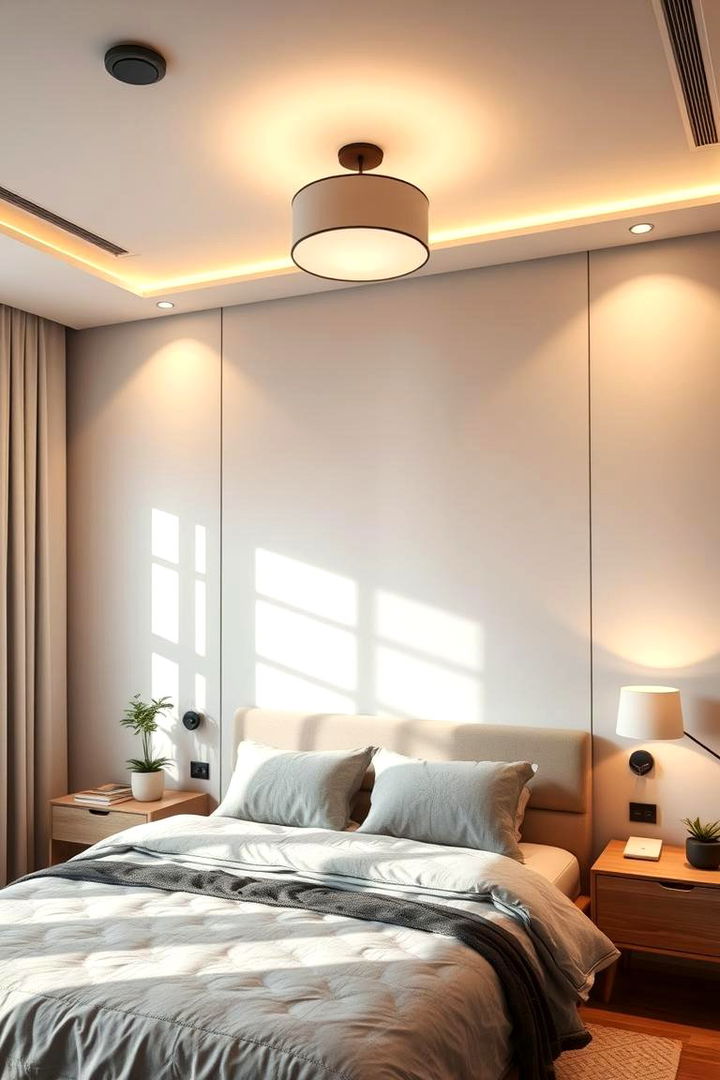 Layered Lighting Techniques - 22 Bedroom Lighting Ideas