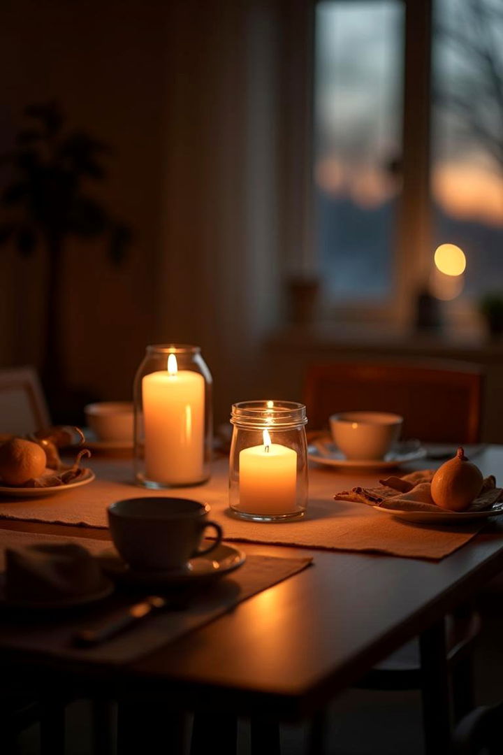 Layered Lighting for Ambiance - 22 Boho Cottage Style Decor Ideas