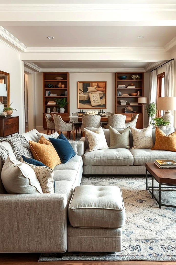 Layered Living Design - 22 Pottery Barn Living Room Ideas