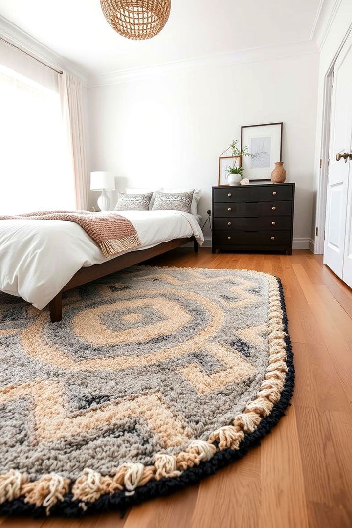 Layered Rug Combinations for Personalized Style - 22 bedroom rug ideas