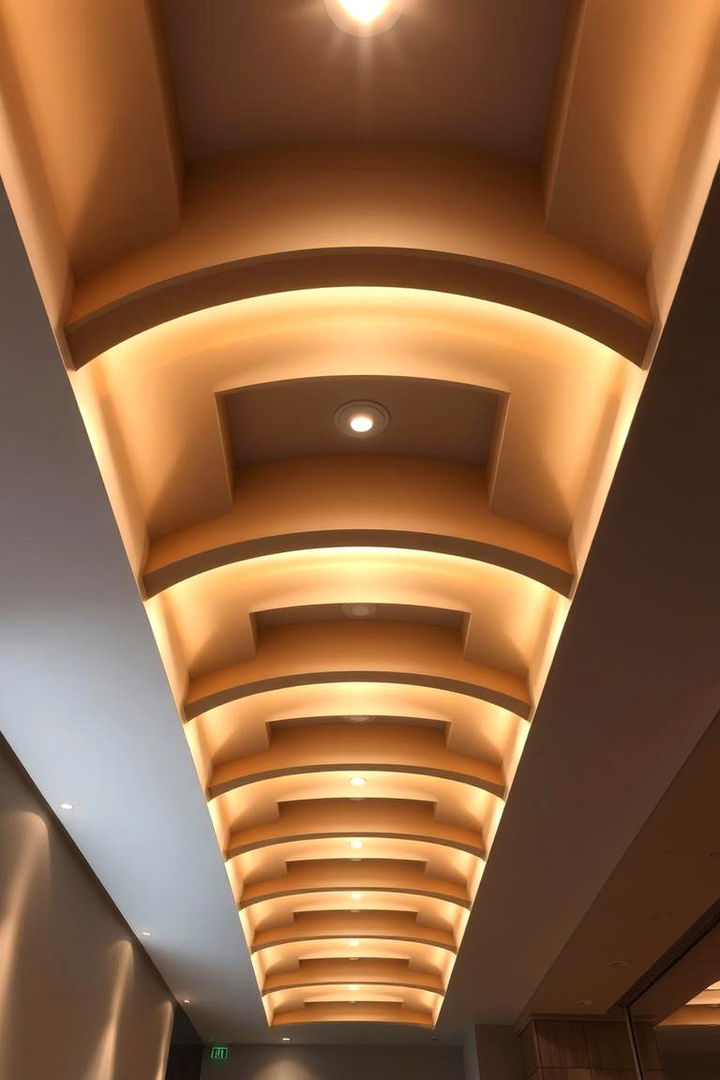 Layered Soffit Lighting Techniques for Depth and Dimension - 22 Soffit Lighting Ideas