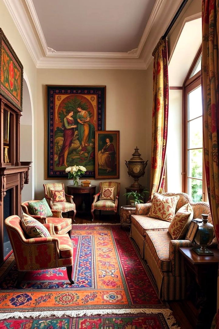 Layered Textiles and Patterns - 22 Tuscan Interior Design Ideas