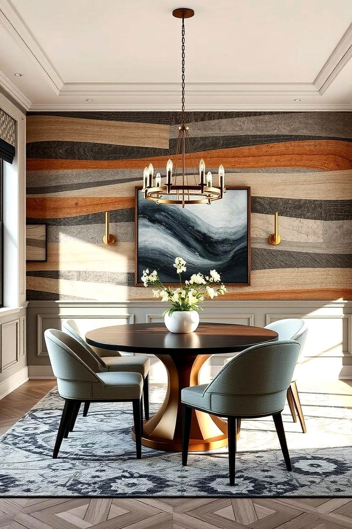 Layered Texture Designs - 22 Dining Room Wainscoting Ideas