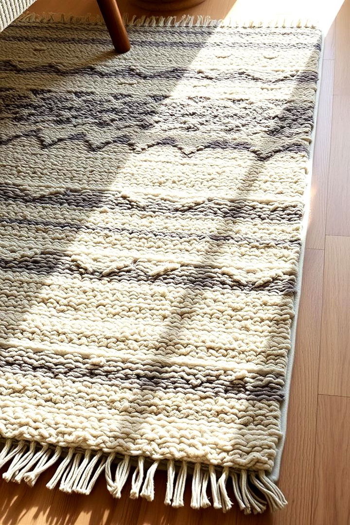 Layered Textures - 22 Boho Rug Ideas