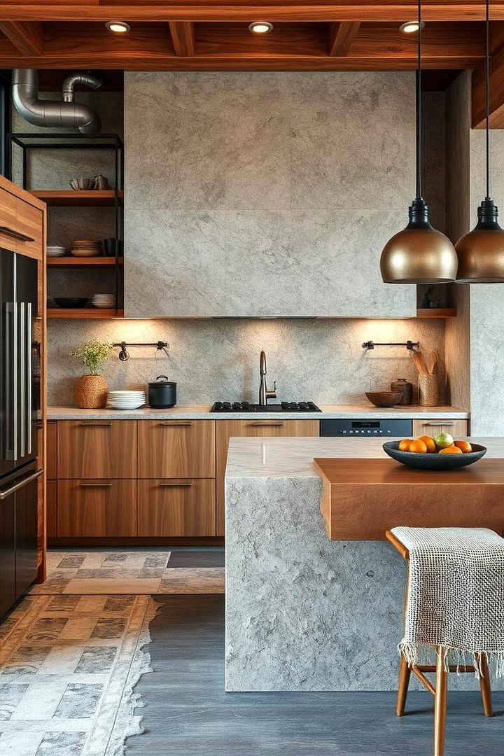 Layered Textures - 22 Eclectic Kitchen Ideas